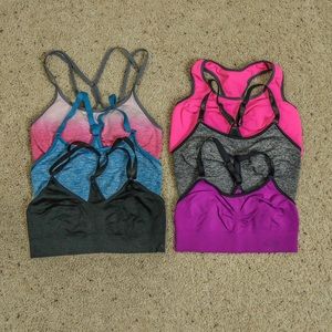Set of 6 Sports Bras